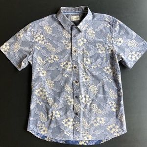 Sunrise Kingdom Short Sleeve Flower Print Shirt